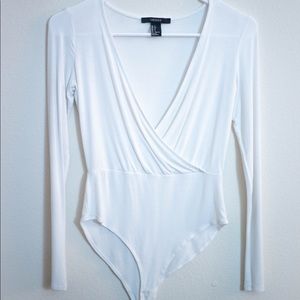 Forever 21 white bodysuit